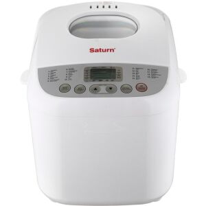 Saturn ST-EC1776, 600W, 500/750/1000g, 19 program, Időzítő, Fehér, Kenyérsütő 146527425 - Saturn