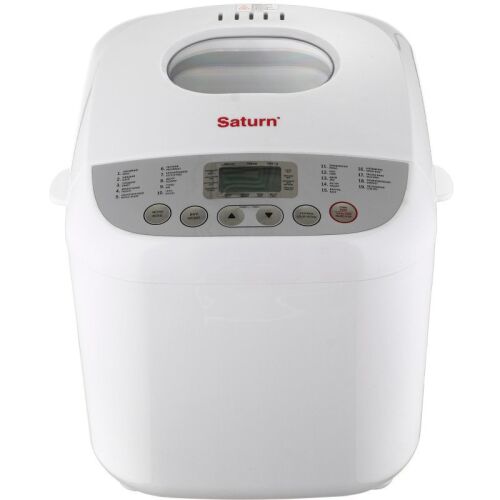 Saturn ST-EC1776, 600W, 500/750/1000g, 19 program, Időzítő, Fehér, Kenyérsütő 146527425