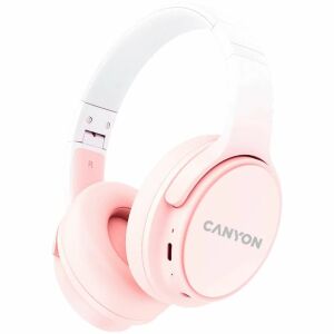Canyon OnRiff 4 Vezeték nélküli USB C Bluetooth Rózsaszín Headset 146527500 - Canyon