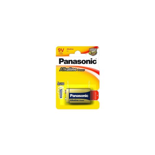 PANASONIC Alkaline Power 9V alkáli elem (1 db/cs)
