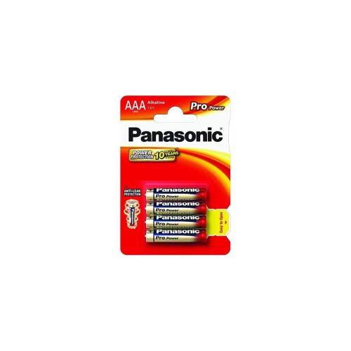 PANASONIC Pro Power 1,5 V alkáli AAA szupertartós elem (4 db/cs)