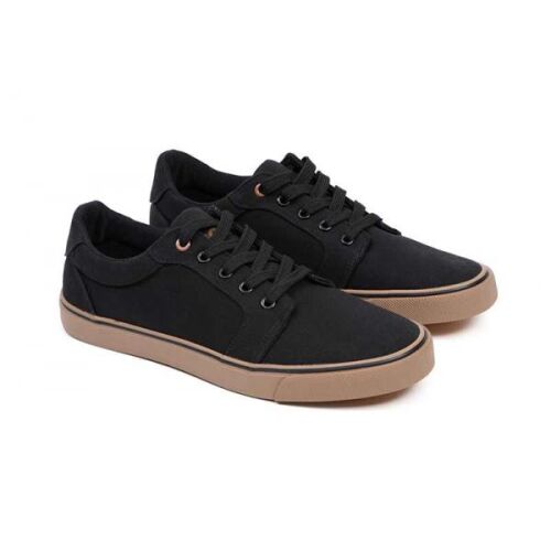 Fox black canvas shoe = sz 10 / 44 146529303