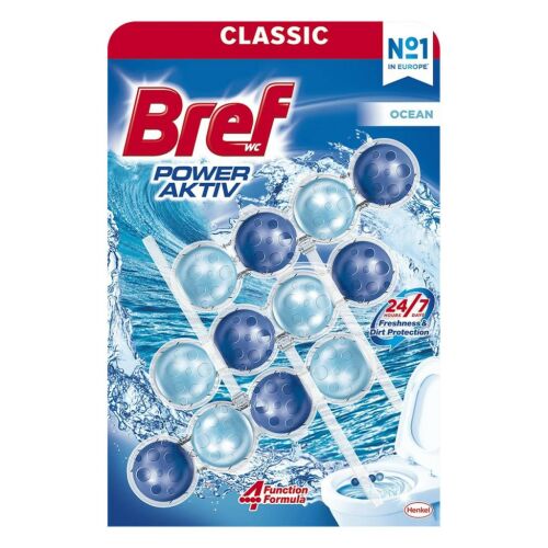 Bref Power Active Toalete Cleaner Juicy Lemon 3x50g 146529561