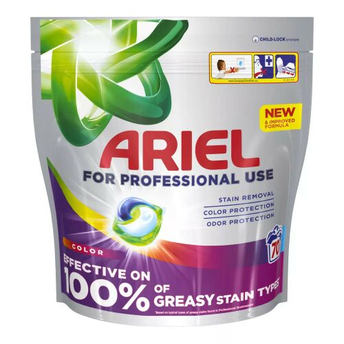Ariel Professional Color mosókapszula – 70 db, színes ruhákhoz 146529566