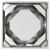 vidaXL Növénytartó 2 pcs Ezüst 50 x 50 x 50 cm Rozsdamentes acél 146532270