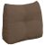 vidaXL Hátpárna Barna 60 x 24 x 50 cm szövet 146534797