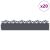 vidaXL Gyepszegélyek 20 pcs Antracit 103 x 0,05 x 22 cm Acél 146539575