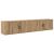 vidaXL Fali TV szekrény szett 2 pcs Artisan tölgy 100 x 34,5 x 40 cm 146540924