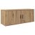 vidaXL Fali TV szekrény szett 2 pcs Artisan tölgy 100 x 34,5 x 40 cm 146540924