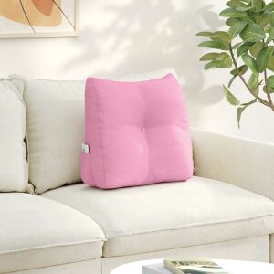 vidaXL Hátpárna Rózsaszín 45 x 24 x 50 cm szövet 146541079 - Díszpárna