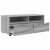 vidaXL TV szekrény fiókkal Szürke Sonoma 100 x 48 x 43 cm Faanyag 146544518