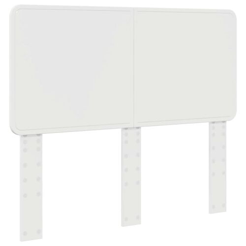 vidaXL Fehér fejtámla 120 cm, Faanyag - Ágytámla