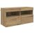 vidaXL TV Fali Egységek LED-del 5 pcs Artisan tölgy 40,5 x 30 x 90 cm 146550665