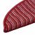 vidaXL Öntapadós lépcsőszőnyegek 15 pcs Piros 56 x 17 x 3 cm 146551943