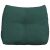 vidaXL Hátpárna Sötétzöld 60 x 24 x 50 cm szövet 146552824