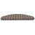 vidaXL Öntapadós lépcsőszőnyegek 15 pcs Barna 65 x 21 x 4 cm 146552870