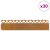 vidaXL Gyepszegélyek 30 pcs Rozsdás 103 x 0,05 x 22 cm 146553188