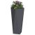 vidaXL Növénytartó Antracit 30 x 30 x 75 cm Acél 146554644