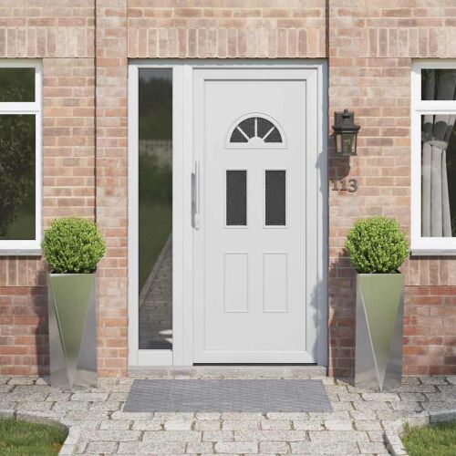 vidaXL Növénytartó 2 pcs Ezüst 30 x 30 x 75 cm Rozsdamentes acél 146554673