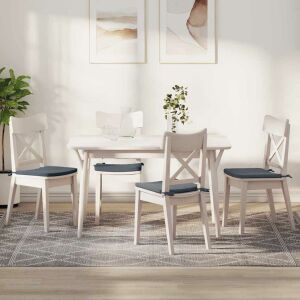 vidaXL Ülőpárnák 4 pcs Sötétszürke 40 x 40 x 3 cm Bársony 146555959 - Kert