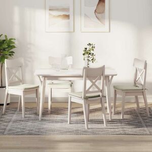 vidaXL Ülőpárnák 4 pcs Krém 40 x 40 x 3 cm Bársony 146556019 - Kert