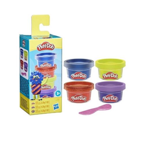 Play-Doh: Szörnyecskés mini 4db-os gyurma szett - Hasbro 167744662 - Játék