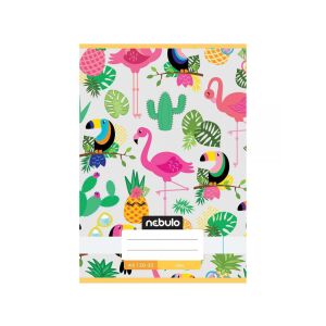 Nebulo: Tűzött tukán mintás sima füzet 20-32 A/5 146557249 - Nebulo