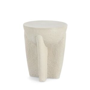 Bizzotto Caesar Dohányzóasztal Magnézium Fehér Texturált