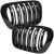 Dupla rács BMW 3-as széria E46 Coupé/Cabrio 1999-2003-hoz, fényes fekete 146558586