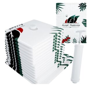 14-dijelni set velikih vakuumskih vrećica za pohranu, s pumpom, 4 veličine (od 40x60 cm do 80x100 cm), ST 146558959 - Skladištenje i organizacija