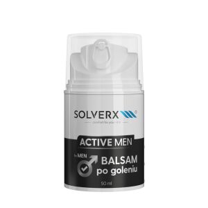 SOLVERX Active Men Balsam po goleniu 50ml 146559890 - Płyn po goleniu i woda po goleniu