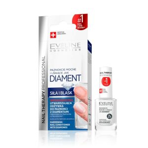 Eveline Nail Therapy Lakier odżywka utwardzająca do paznokci Diament 12ml 146560030 - Lakier do paznokci