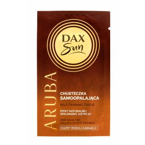 DAX Samoopalacz chusteczka ARUBA 146560058 - Krem i olejek do opalania