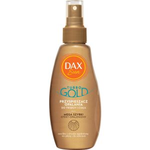DAX Sun Przyspieszacz opalania do twarzy i ciała Turbo Gold 200 ml 146560279 - Krem i olejek do opalania