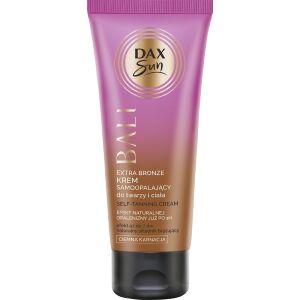 Dax Sun Extra Bronze Krem samoopalający do twarzy i ciała BALI - ciemna karnacja 75ml 146560759 - Krem i olejek do opalania