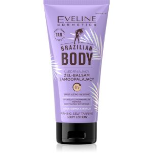 EVELINE BRAZILIAN BODY Żel-Balsam Samoopalający 146560761 - Krem i olejek do opalania