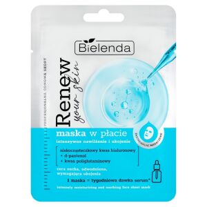 BIELENDA RENEW YOUR SKIN Maska nawilżenie i ukojenie