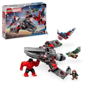 LEGO Marvel Super Heroes Amerika Kapitány és a Vörös Hulk csatája 76292 146563544 - LEGO Super Heroes Marvel