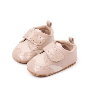 Pantofiori crem din piele lacuita - Elegant, 9-12 luni (Marimea 20 incaltaminte) 146568951 - Pantofi pentru copii