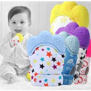 Manusa dentitie din silicon, 0-12 luni, 2 146571144 - Baie și îngrijire pentru bebeluși