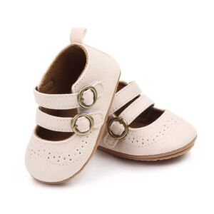 Pantofiori ivoire cu model ajurat, 9-12 luni (Marimea 20 incaltaminte) 146571192 - Pantofi pentru copii