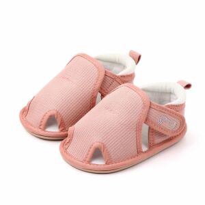 Pantofiori decupati pentru fetite - Teddy, 3-6 luni (Marimea 18 incaltaminte) 146571396 - Pantofi pentru copii