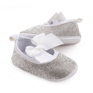 Pantofiori de ocazie cu strasuri pentru bebeluse, 9-12 luni (Marimea 20 incaltaminte) 146571797 - Pantofi pentru copii