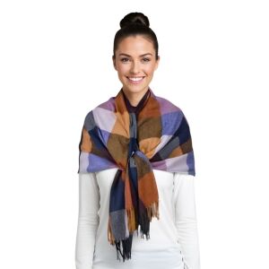 Fular casmir P unisex 3 , Dacali, galben/maro 146579025 - Accesorii pentru femei