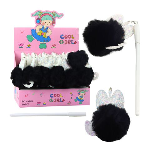 Géltoll fekete kupakkal és kék tintával, 17 cm, 0,5 mm 21751 146579393