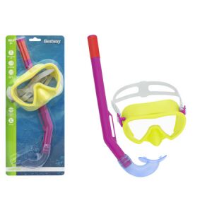 Sárga és rózsaszín búvármaszk snorkel Bestway 24036 17036 146579803 - Búvár szett