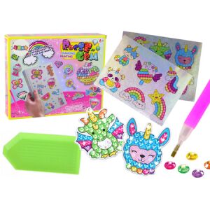 DIY gyémánt matricák készlet különböző minták színes matricák 17062