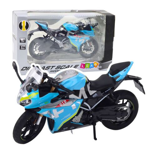 Sport motorkerékpár fém lámpák kék hangok 1:12 22615 146580826
