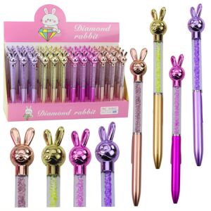 Golyóstoll nyúl, gyémánt, kék, 0,7 mm-es mix utántöltővel 21565 146581138 - Toll & Ceruza