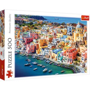 Puzzle -500 – Procida, Campania, Olaszország Trefl 37477 26521
